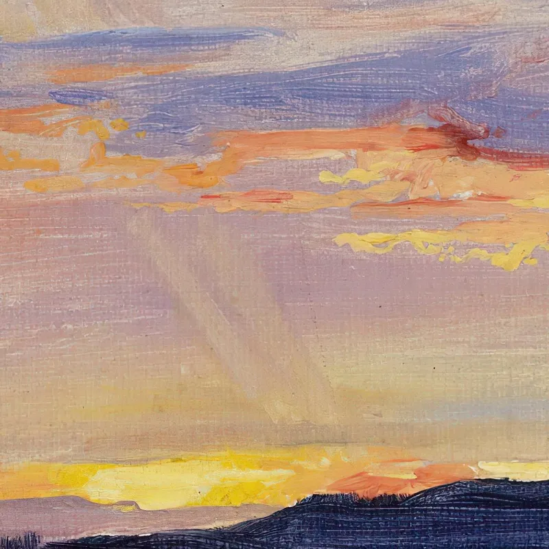 Coucher De Soleil Eero Järnefelt
