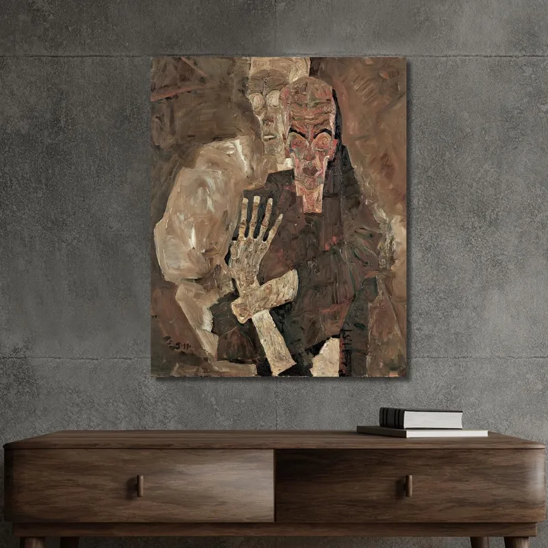El Vidente Ii (Muerte Y Hombre) Egon Schiele