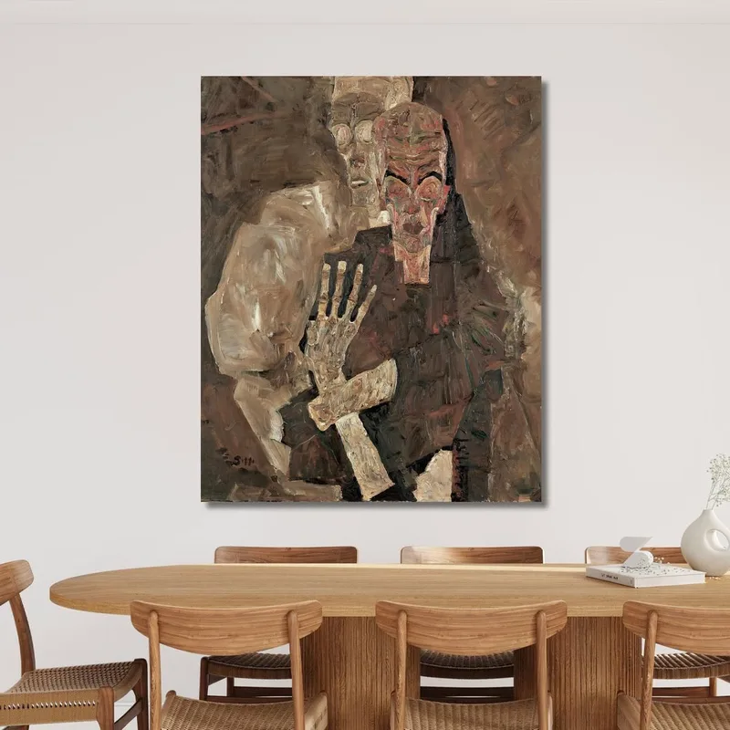 El Vidente Ii (Muerte Y Hombre) Egon Schiele