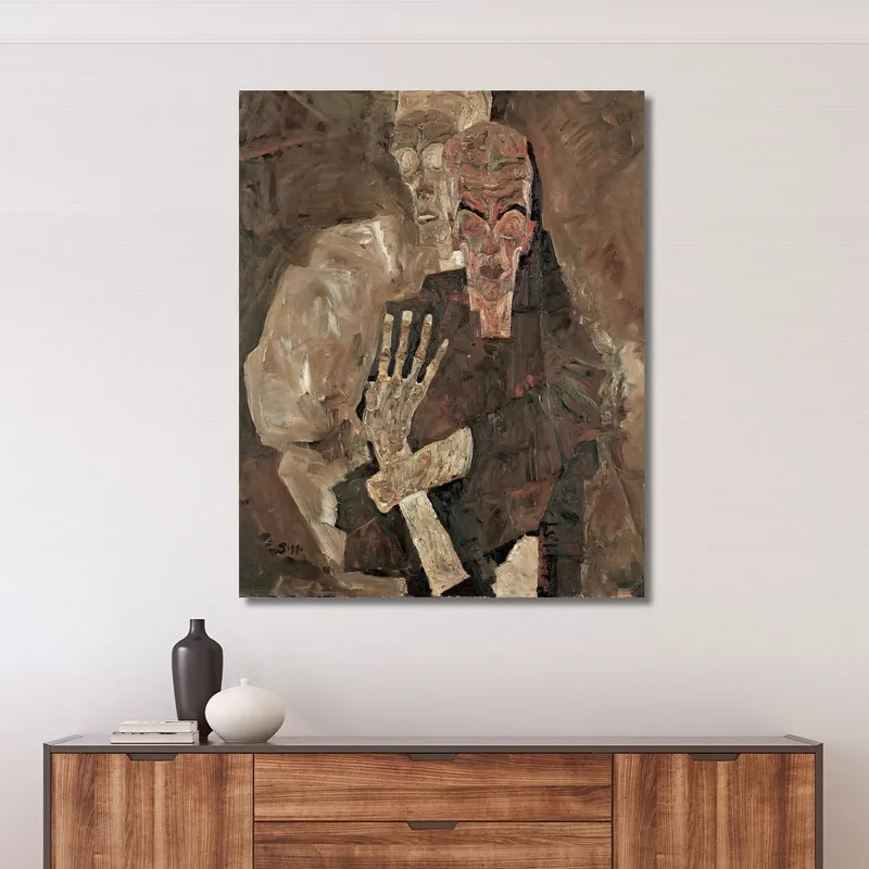 El Vidente Ii (Muerte Y Hombre) Egon Schiele