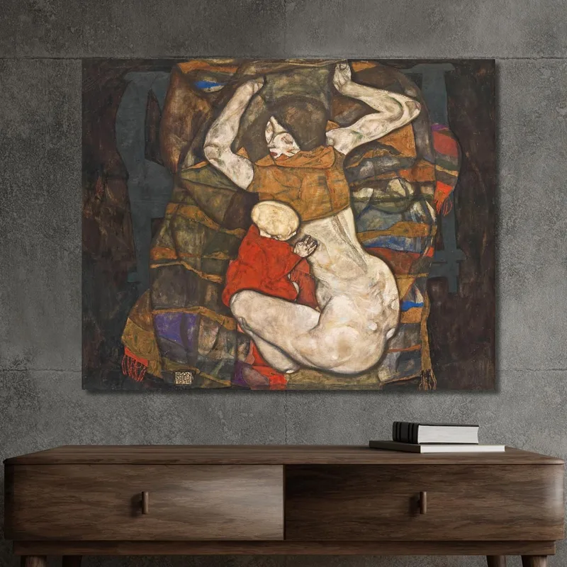 Junge Mutter Egon Schiele