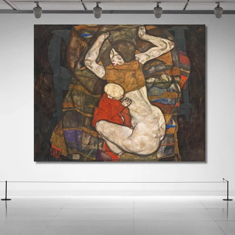 Junge Mutter Egon Schiele