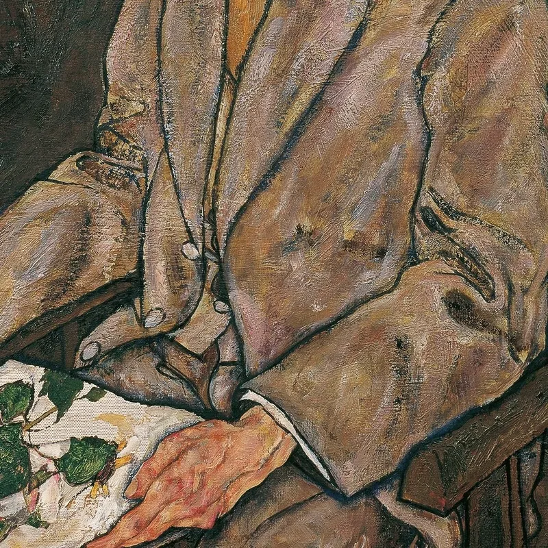 Porträt Von Dr. Franz Martin Haberditzl Egon Schiele