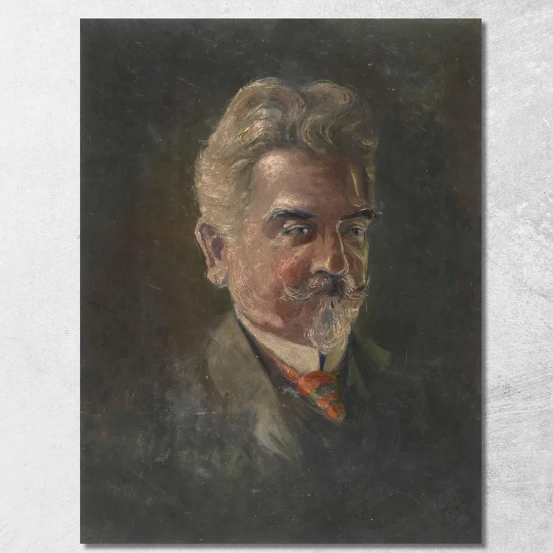 Portrait Of Leopold Czihaczek Egon Schiele canvas print