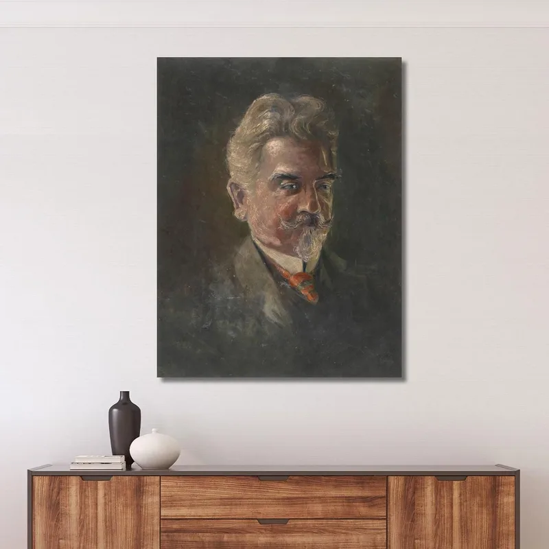 Porträt Von Leopold Czihaczek Egon Schiele