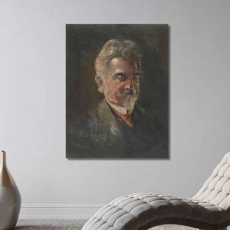 Porträt Von Leopold Czihaczek Egon Schiele