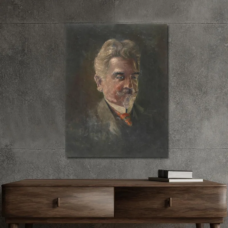 Porträt Von Leopold Czihaczek Egon Schiele