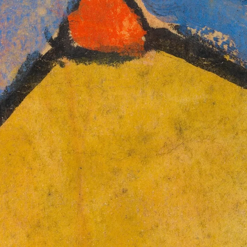 Mujer Con Brazos Extendidos Y Falda Amarilla Egon Schiele