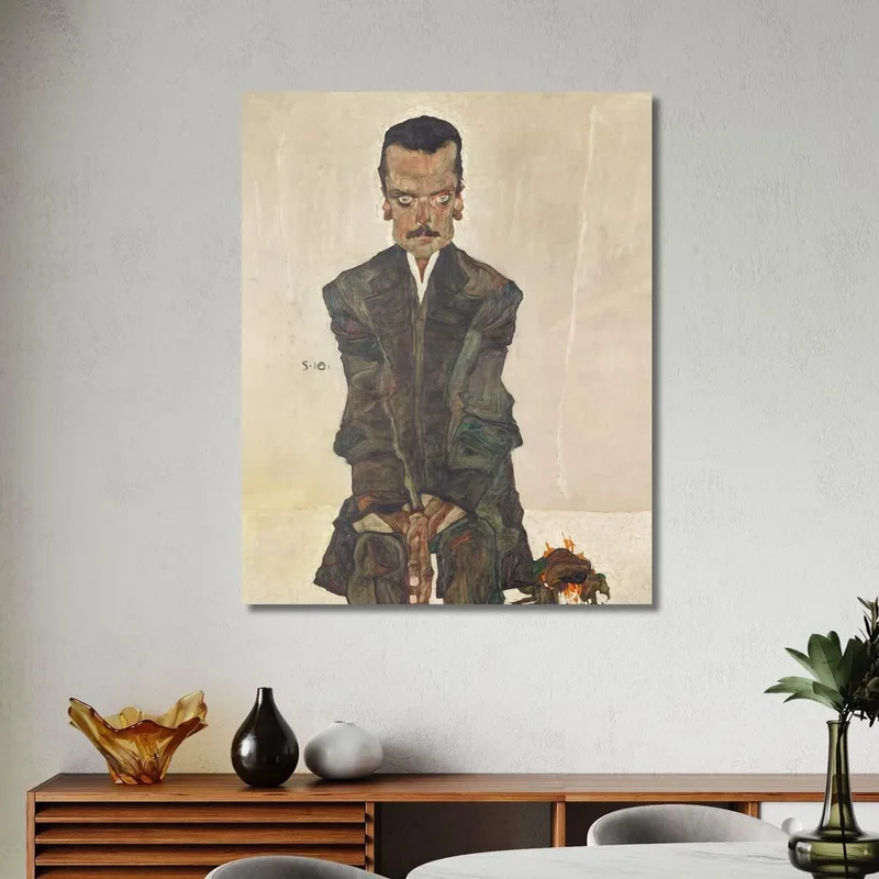 Porträt Von Eduard Kosmack Egon Schiele