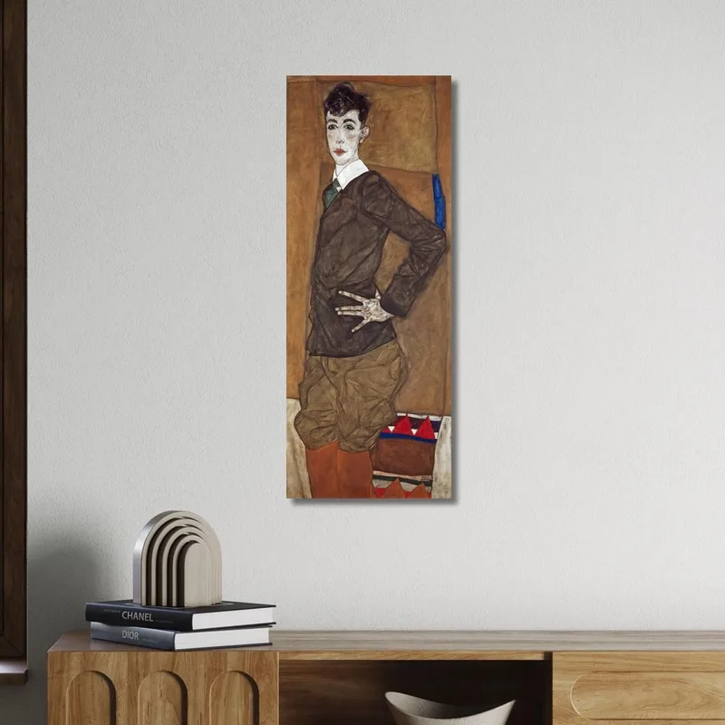 Ritratto Di Erich Lederer Egon Schiele
