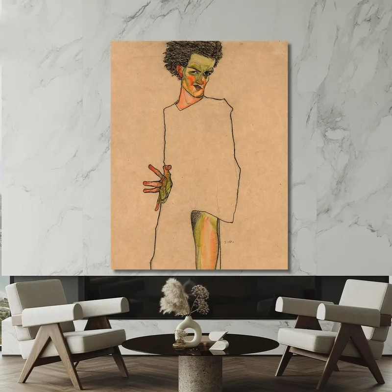Autorretrato 2 Egon Schiele