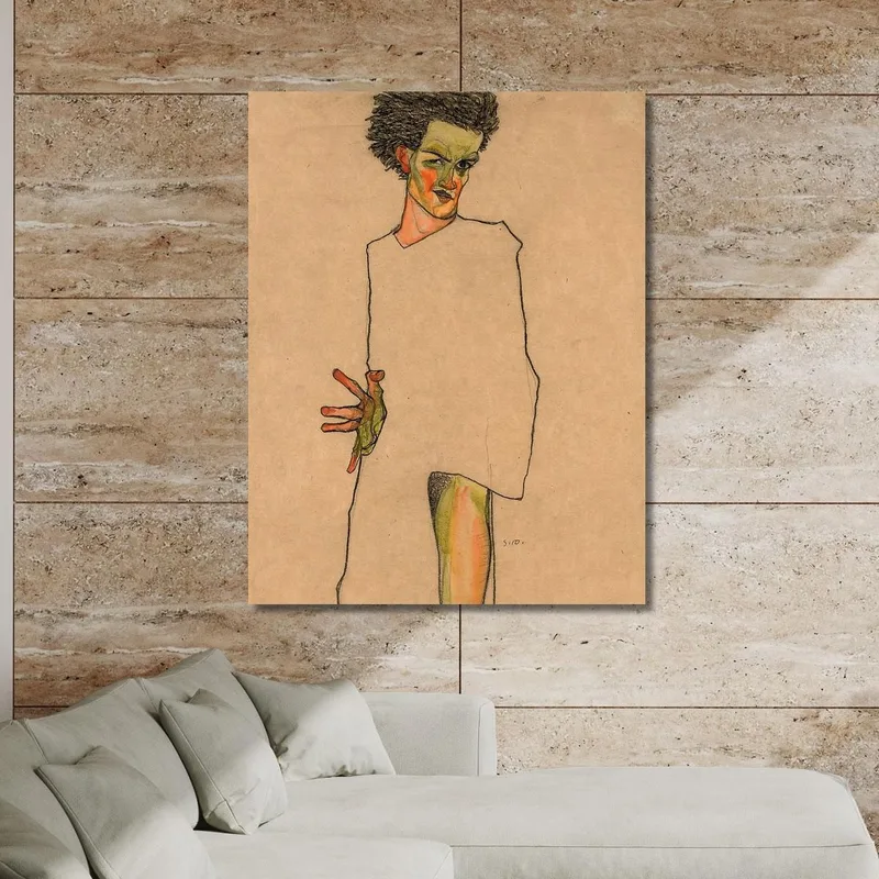 Autorretrato 2 Egon Schiele