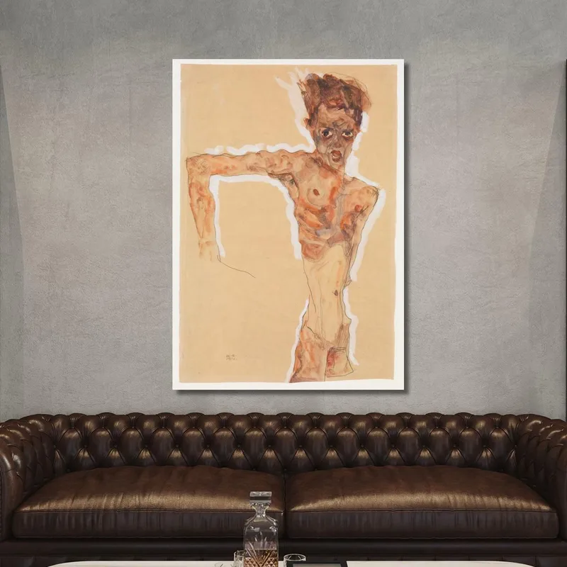 Autorretrato Egon Schiele