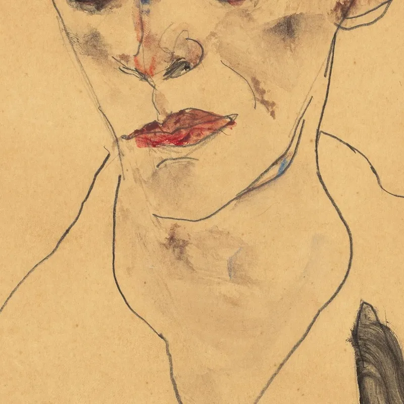 Selbstbildnis 2 Egon Schiele