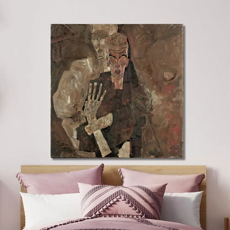 Il Veggente Ii (Morte E Uomo) Egon Schiele