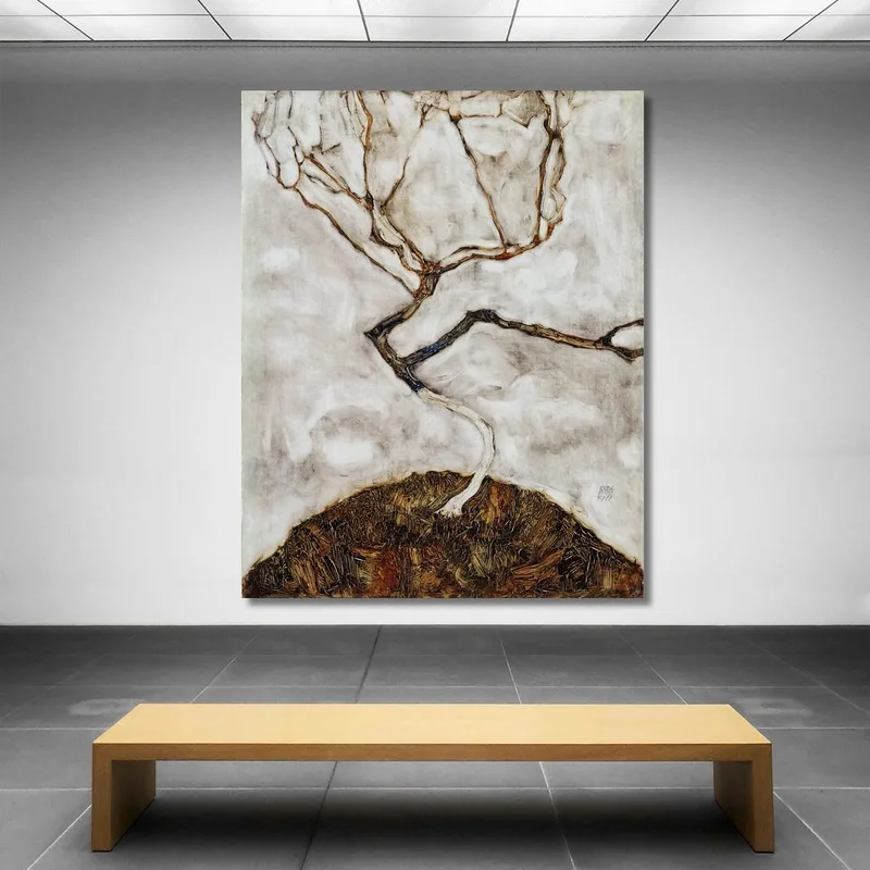 Kleiner Baum Im Spätherbst Egon Schiele