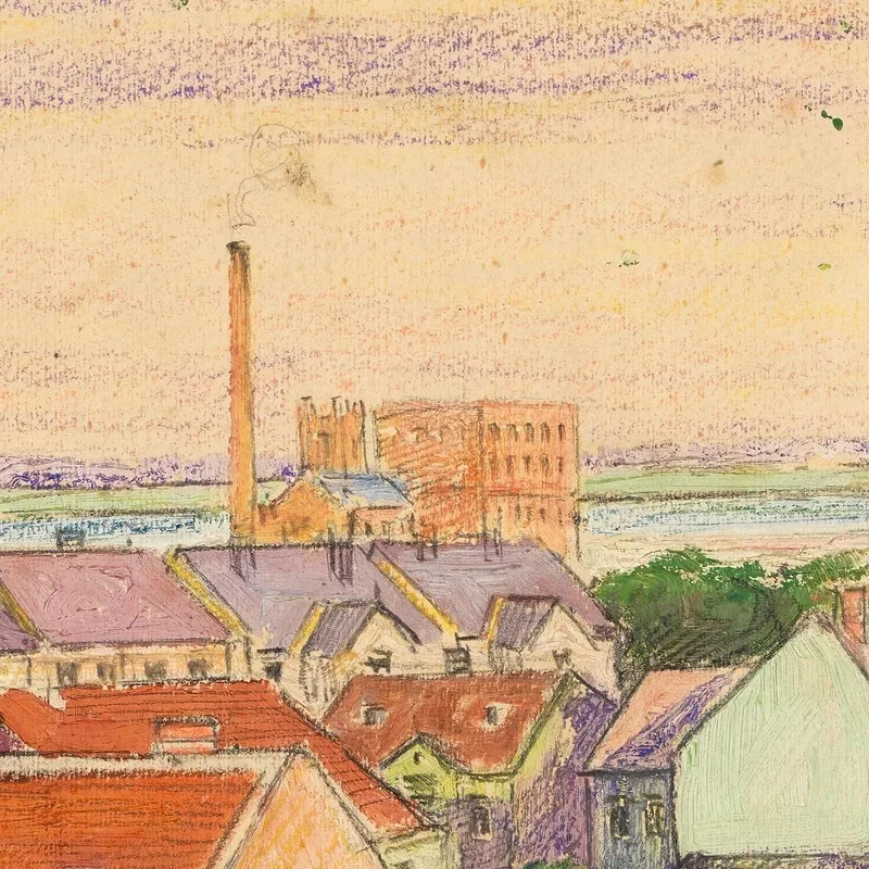 Stadtansicht Egon Schiele