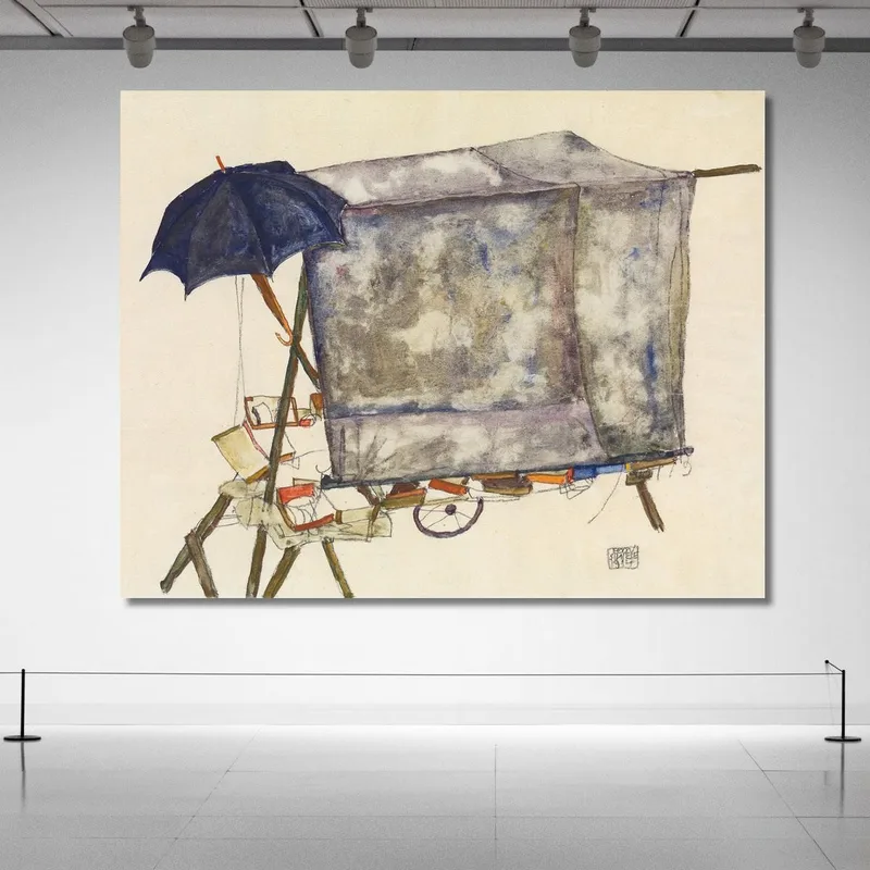 Straßenkarren Egon Schiele