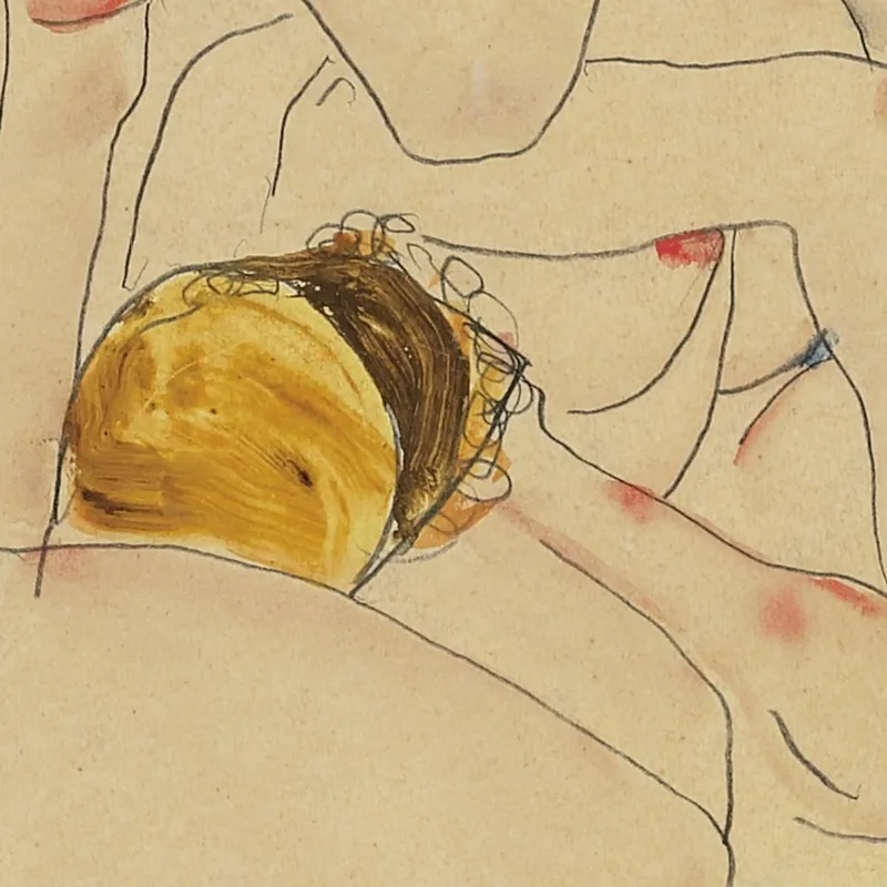 Deux Amies Egon Schiele