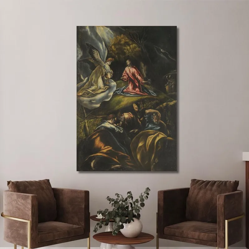 Agonía En El Huerto El Greco (Domenikos Theotokopoulos)