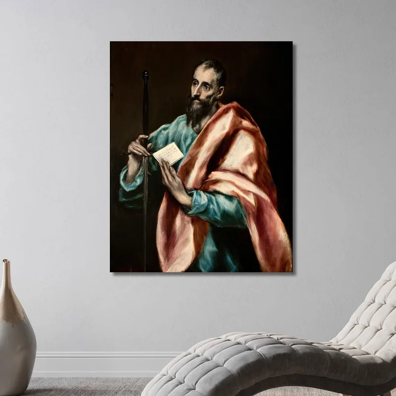 Apóstol San Pablo El Greco (Domenikos Theotokopoulos)