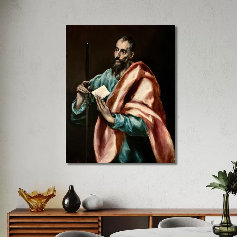 Apóstol San Pablo El Greco (Domenikos Theotokopoulos)