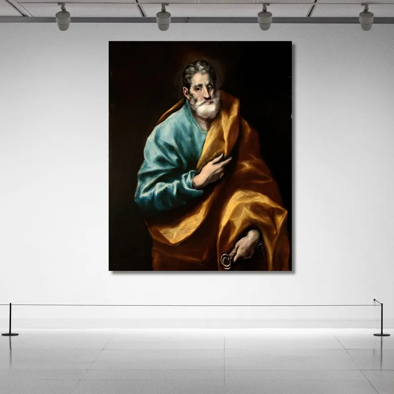Apostolo San Pietro El Greco (Domenikos Theotokopoulos)