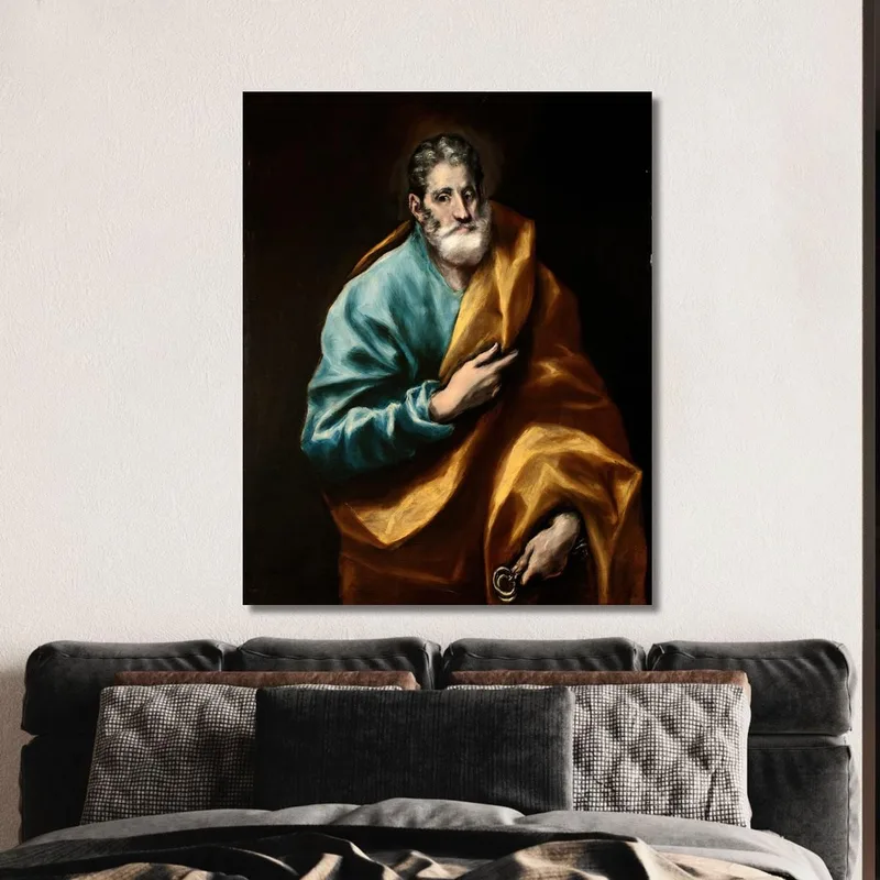 Apostolo San Pietro El Greco (Domenikos Theotokopoulos)
