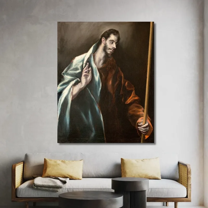 Apóstol Santo Tomás El Greco (Domenikos Theotokopoulos)