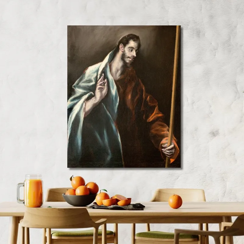 Apóstol Santo Tomás El Greco (Domenikos Theotokopoulos)