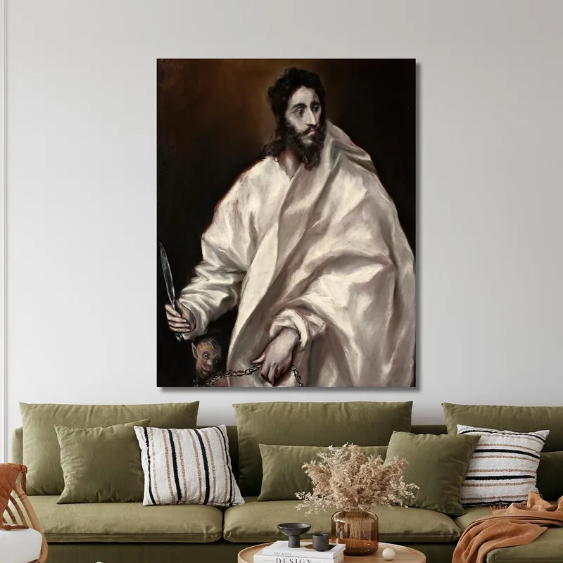 Apóstol San Bartolomé El Greco (Domenikos Theotokopoulos)