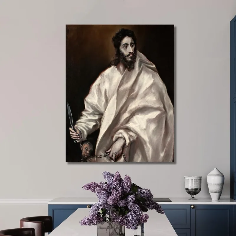 Apóstol San Bartolomé El Greco (Domenikos Theotokopoulos)