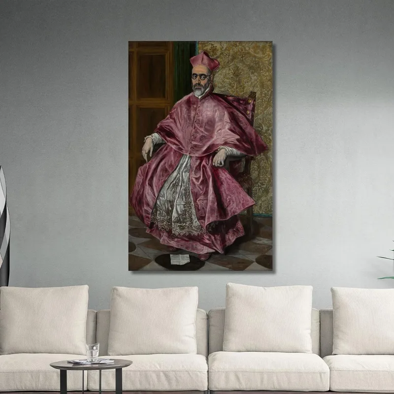 Kardinal Fernando Niño De Guevara (1541–1609) El Greco (Domenikos Theotokopoulos)