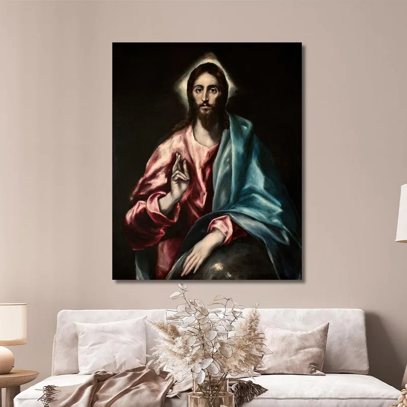 Cristo Salvador El Greco (Domenikos Theotokopoulos)