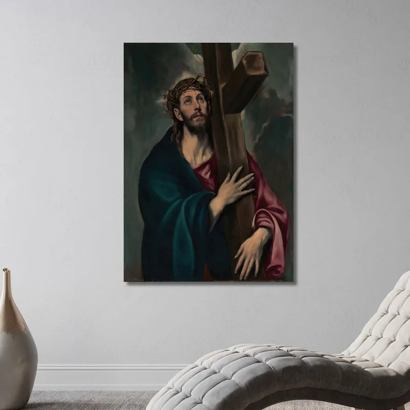 Cristo Con La Cruz A Cuestas El Greco (Domenikos Theotokopoulos)