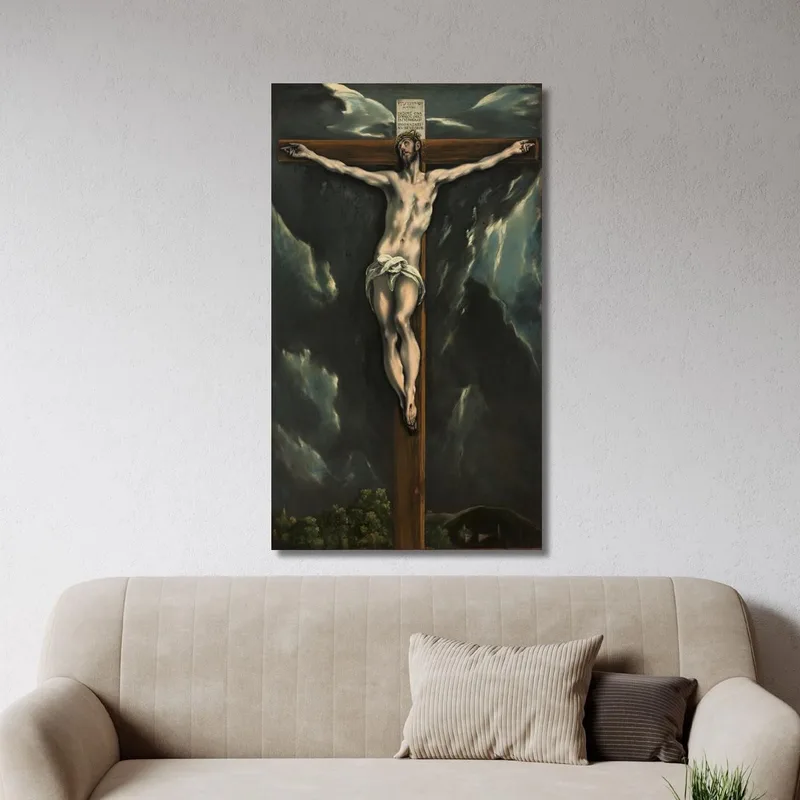Cristo Sulla Croce El Greco (Domenikos Theotokopoulos)