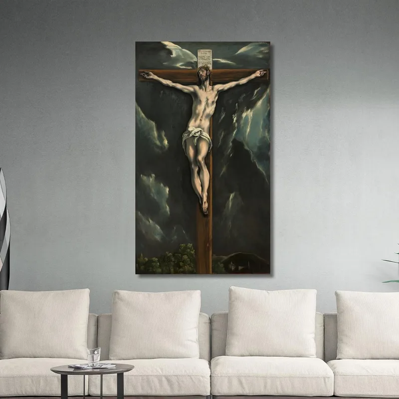 Cristo Sulla Croce El Greco (Domenikos Theotokopoulos)