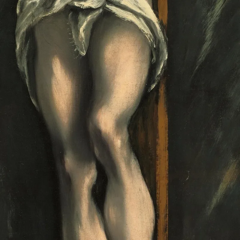 Cristo Sulla Croce El Greco (Domenikos Theotokopoulos)