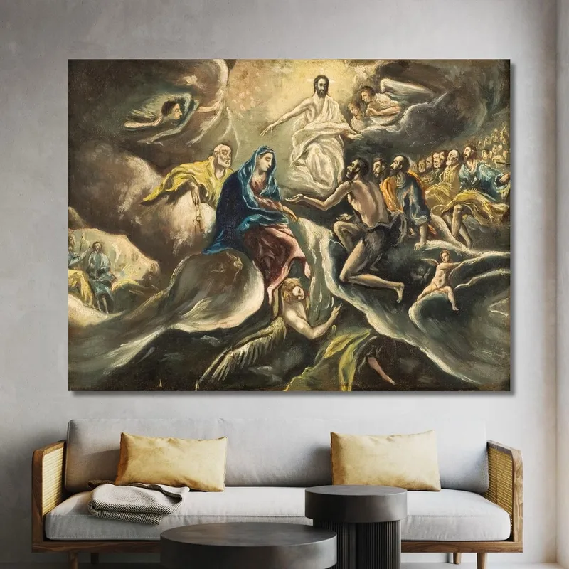 El Entierro Del Conde De Orgaz El Greco (Domenikos Theotokopoulos)