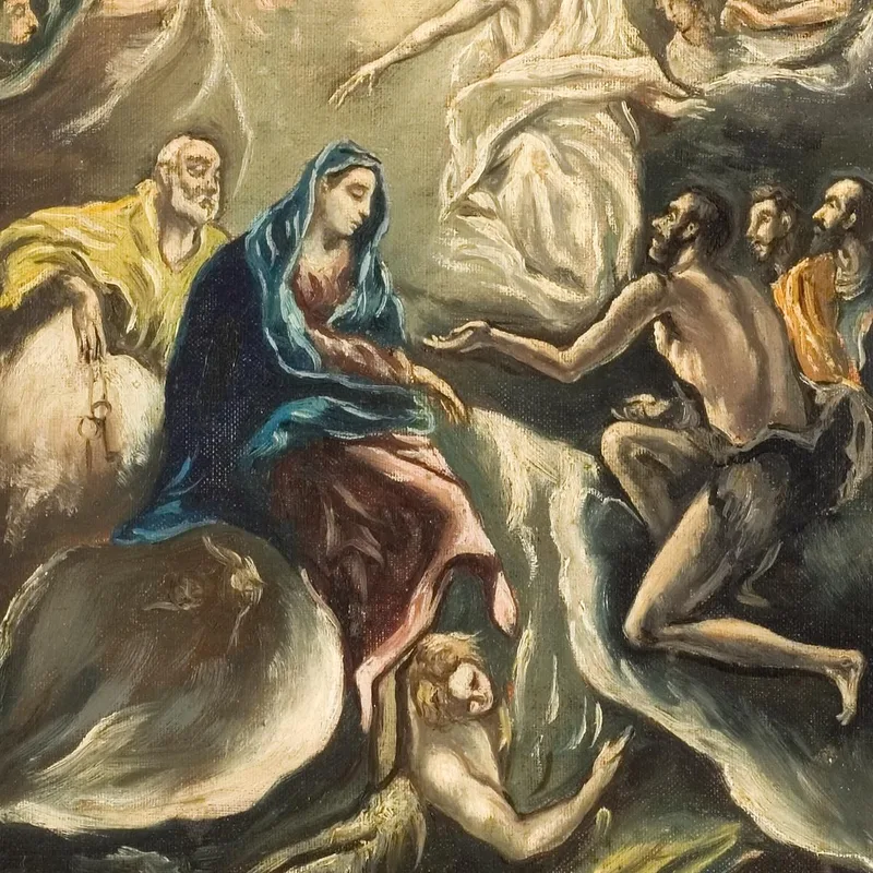 El Entierro Del Conde De Orgaz El Greco (Domenikos Theotokopoulos)