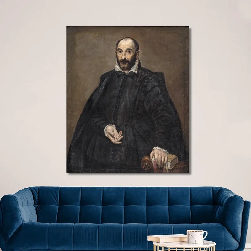 Retrato De Un Hombre El Greco (Domenikos Theotokopoulos)