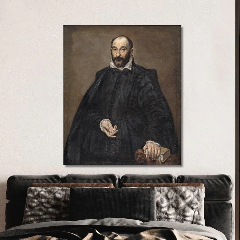 Retrato De Un Hombre El Greco (Domenikos Theotokopoulos)