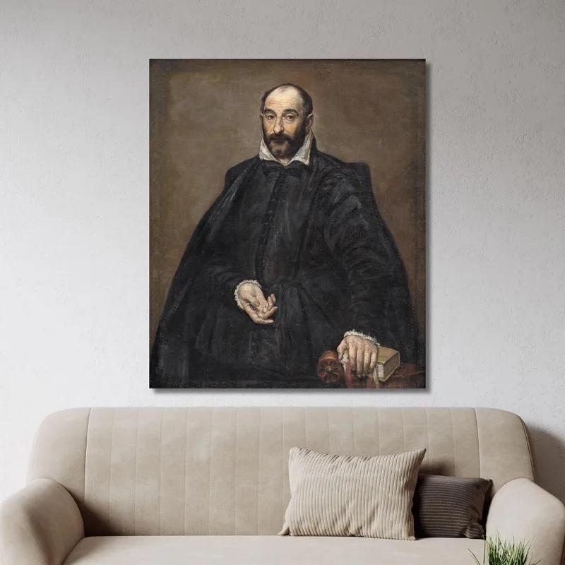 Retrato De Un Hombre El Greco (Domenikos Theotokopoulos)