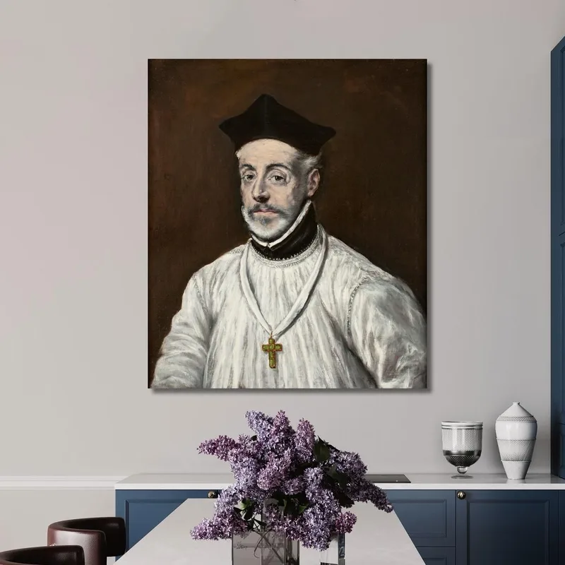 Retrato De Diego De Covarrubias Y Leiva El Greco (Domenikos Theotokopoulos)