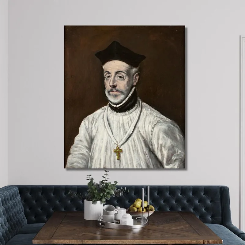 Retrato De Diego De Covarrubias Y Leiva El Greco (Domenikos Theotokopoulos)