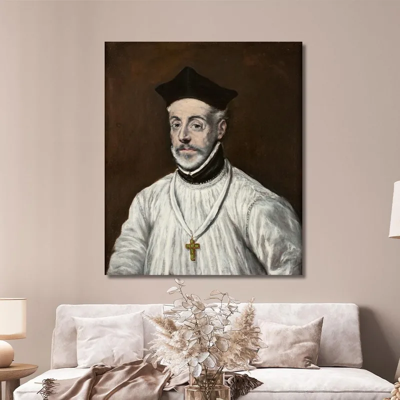 Retrato De Diego De Covarrubias Y Leiva El Greco (Domenikos Theotokopoulos)