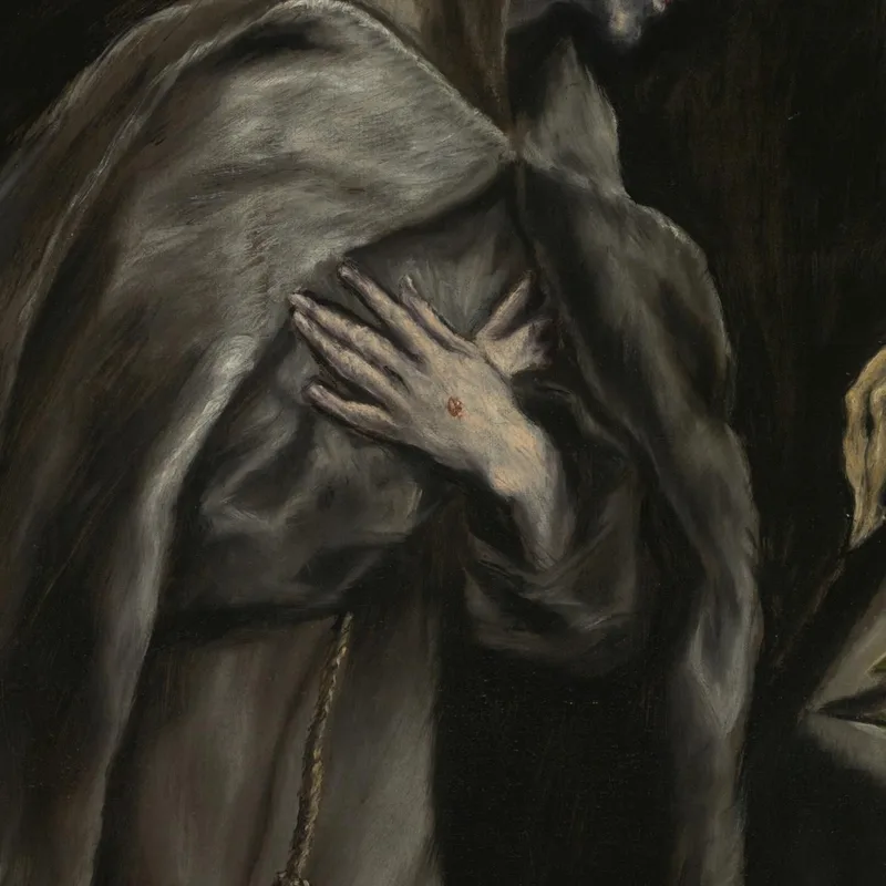 San Francisco Arrodillado En Meditación El Greco (Domenikos Theotokopoulos)