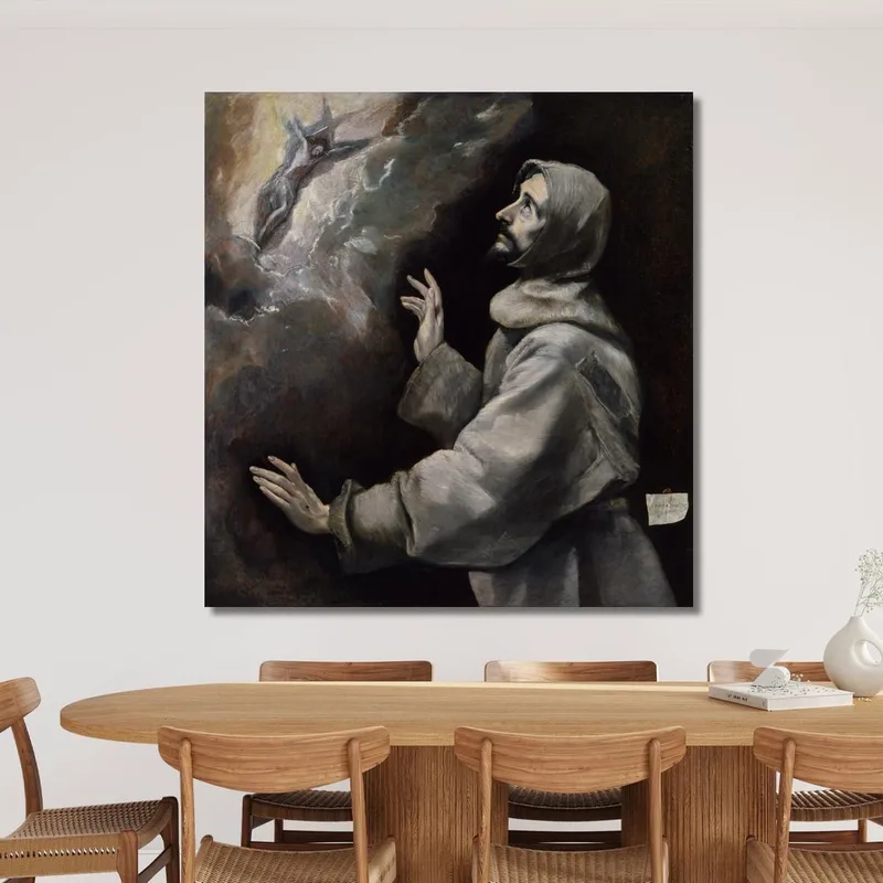 San Francisco Recibiendo Los Estigmas El Greco (Domenikos Theotokopoulos)