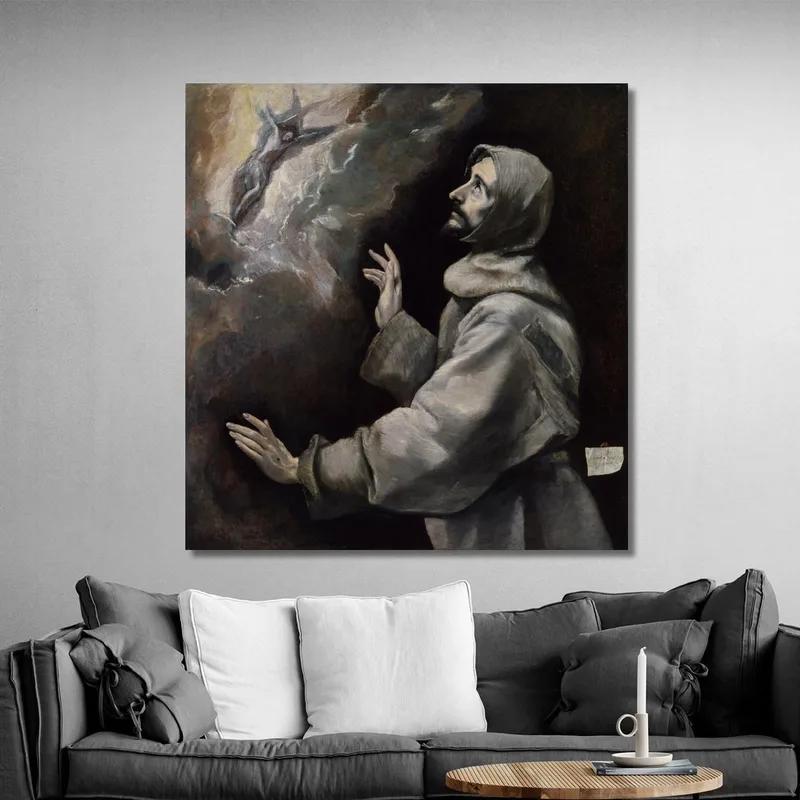 San Francisco Recibiendo Los Estigmas El Greco (Domenikos Theotokopoulos)