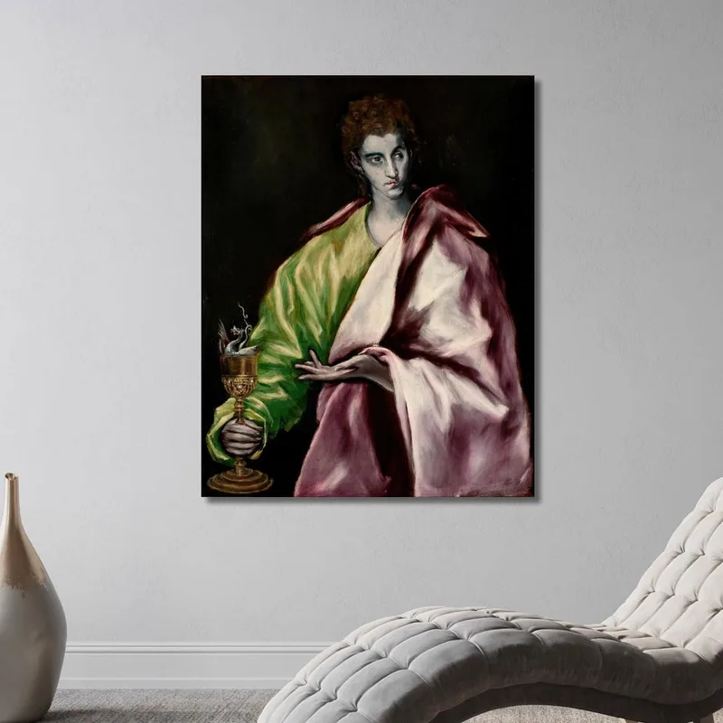 San Juan Evangelista El Greco (Domenikos Theotokopoulos)
